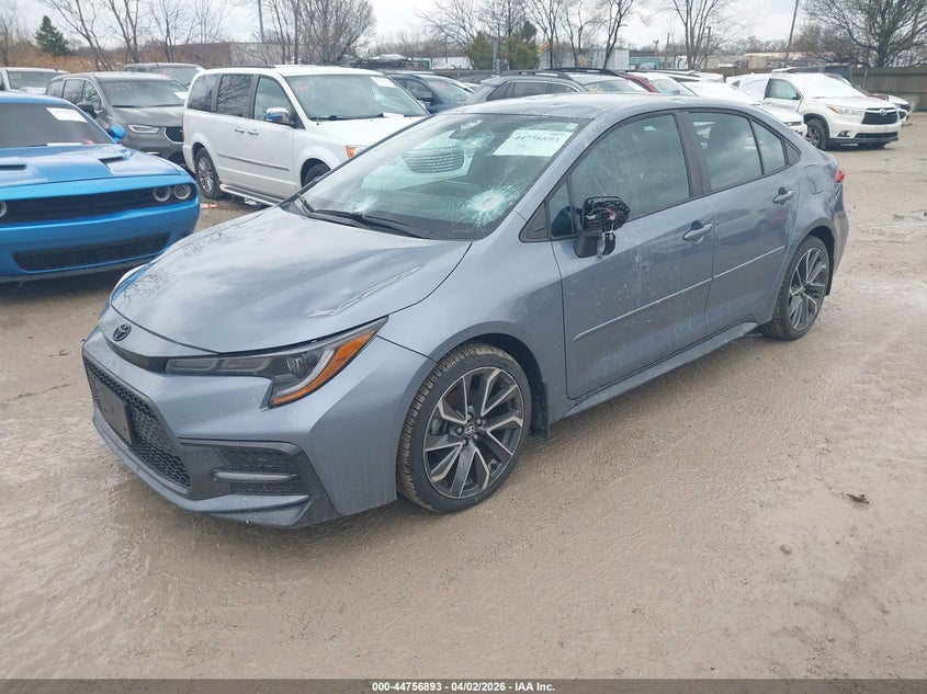 2022 Toyota Corolla Se 5YFS4MCE2NP107494 photo 1