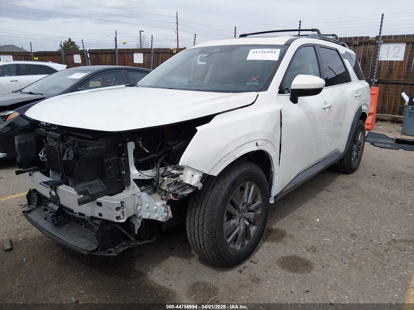 2023 Nissan Pathfinder Sv 4wd 5N1DR3BD7PC256178 photo 1