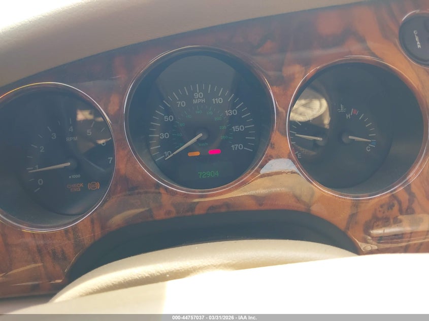 1997 Jaguar Xk8 VIN: SAJGX2742VC016349 Lot: 44757037