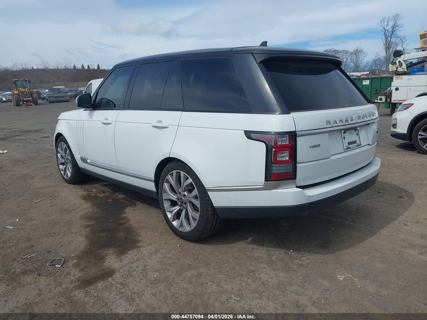 2016 Land Rover Range Rover 3.0L V6 Supercharged Hse