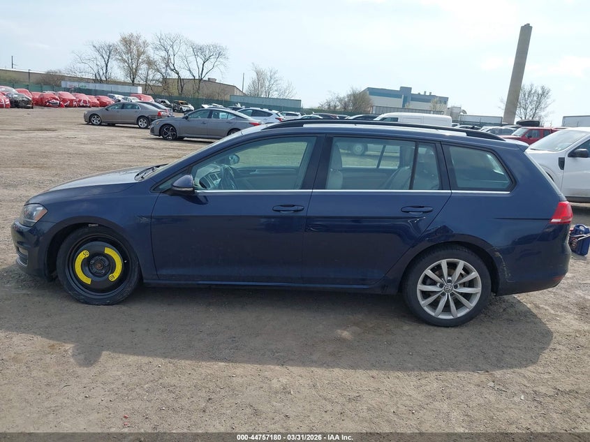 2015 Volkswagen Golf Sportwagen Tsi Se 4-Door VIN: 3VWC17AU7FM512314 Lot: 44757180