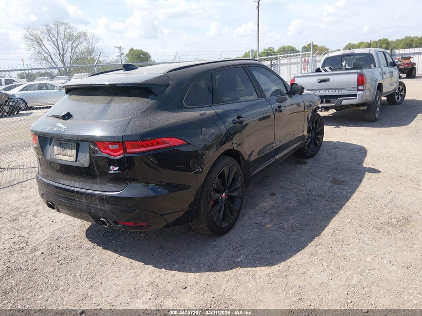 Vin: sadcm2fv3ja240613, lot: 45254492, jaguar f-pace s 20184