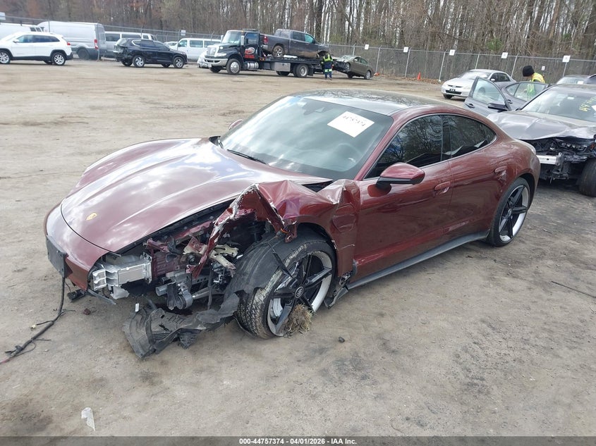 Vin: wp0aa2y10nsa13761, lot: 45254569, porsche taycan 20222