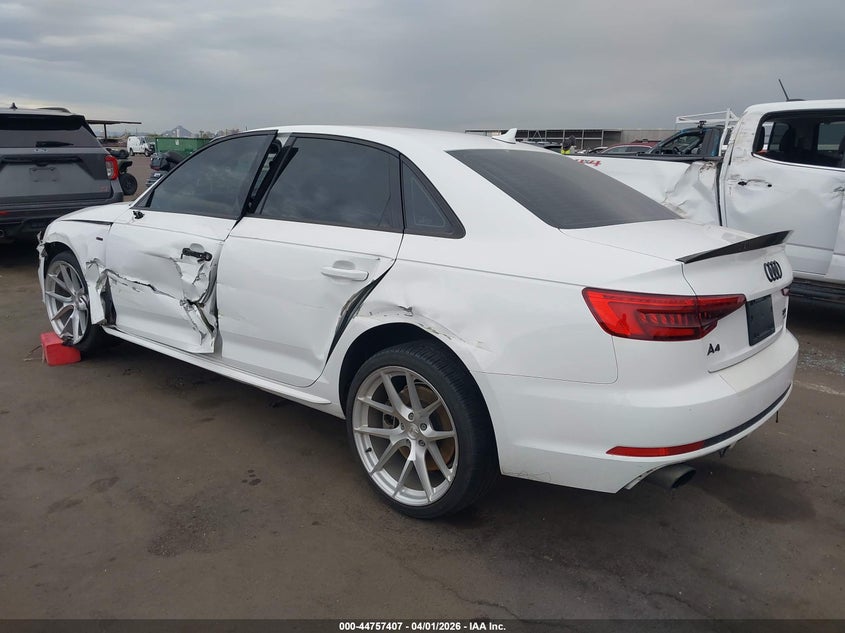 Vin: waudnaf49hn054718, lot: 45254602, audi a4 2.0t season of audi premium 20173