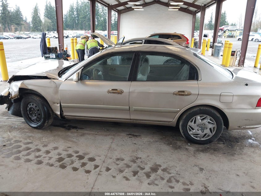 2004 Kia Optima Ex/Lx VIN: KNAGD126845314415 Lot: 44757508