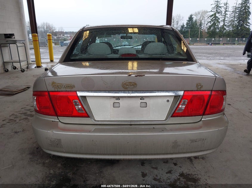 2004 Kia Optima Ex/Lx VIN: KNAGD126845314415 Lot: 44757508