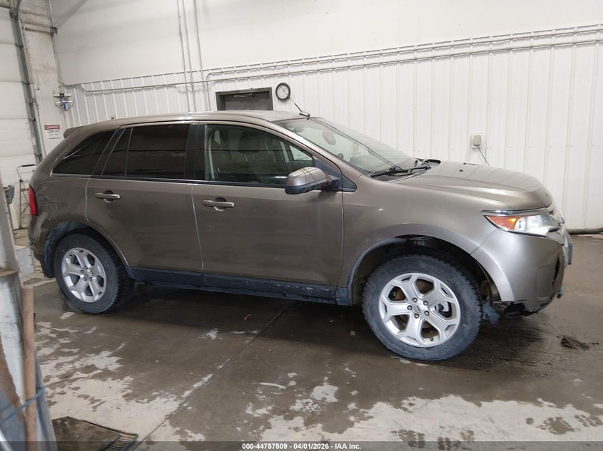 2014 Ford Edge 3.5 Sel grey Lot 111044757509 Vin 2FMDK3JC0EBB70009