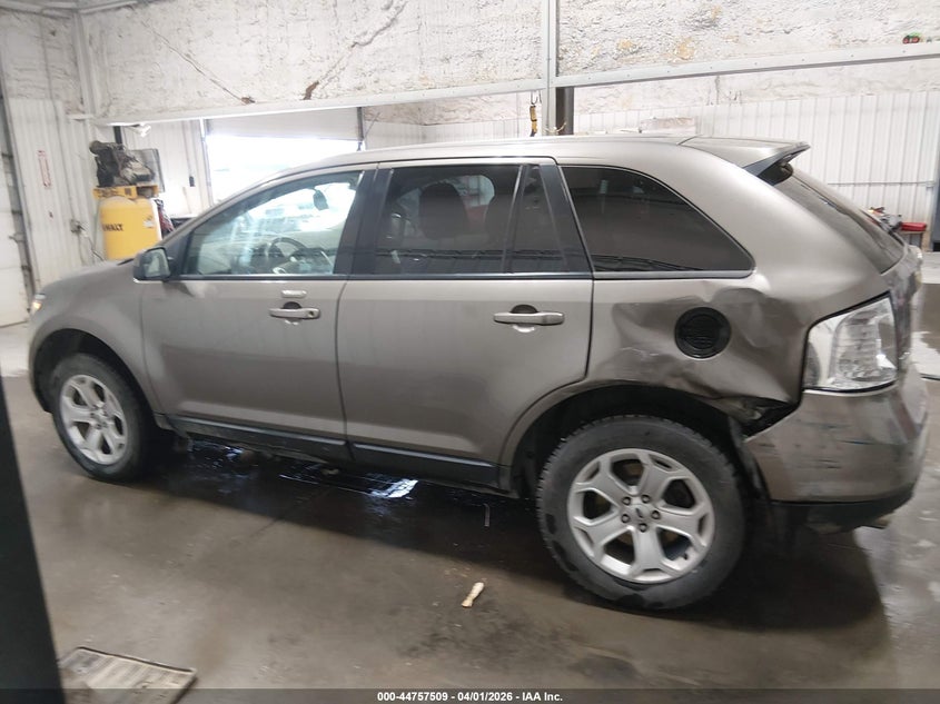 2014 Ford Edge 3.5 Sel grey Lot 111044757509 Vin 2FMDK3JC0EBB70009