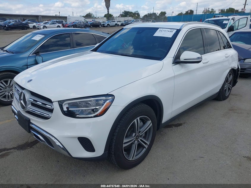 MERCEDES-BENZ GLC 300 2020 VIN WDC0G8DB1LF750458