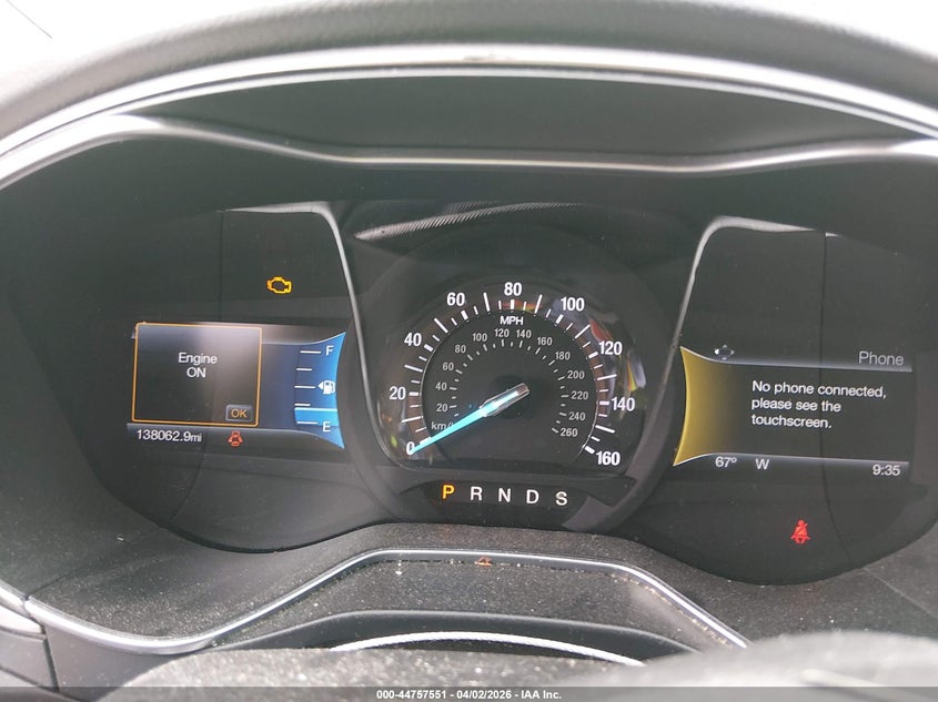 2016 Ford Fusion Se VIN: 3FA6P0HD3GR355063 Lot: 44757551