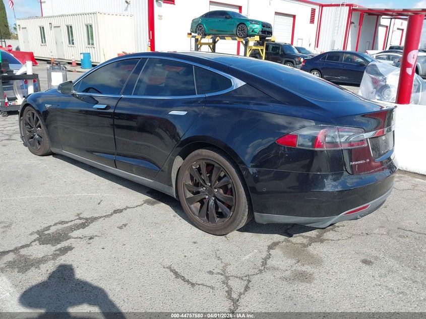 2015 TESLA MODEL S auction photo 3