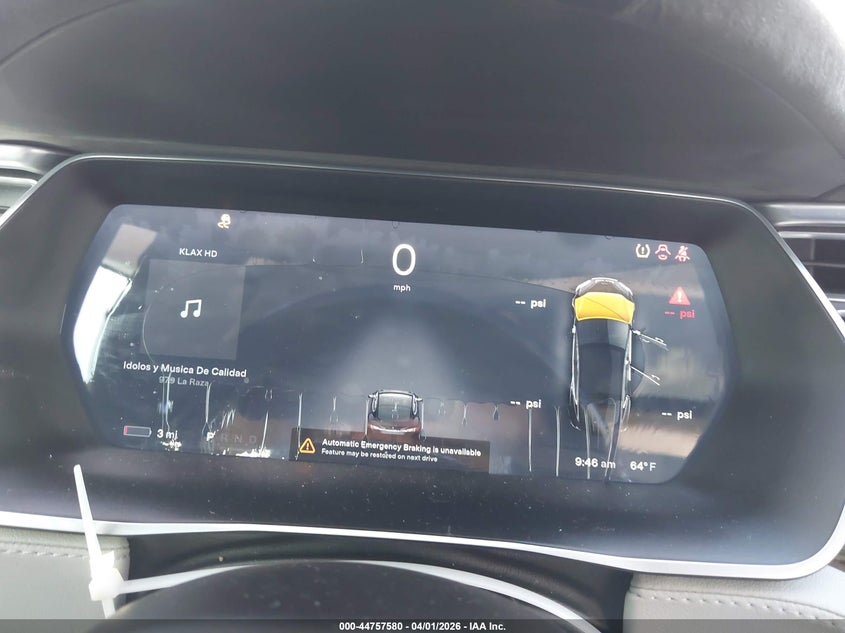 2015 TESLA MODEL S auction photo 7