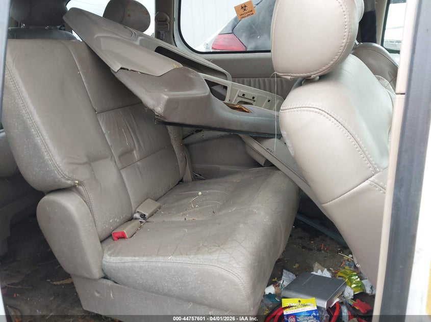 2000 Toyota Sienna Xle VIN: 4T3ZF13C7YU266026 Lot: 44757601