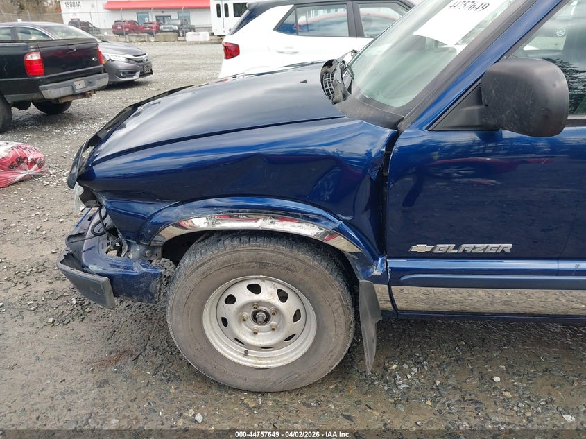 2002 Chevrolet Blazer Ls VIN: 1GNDT13W82K118701 Lot: 44757649