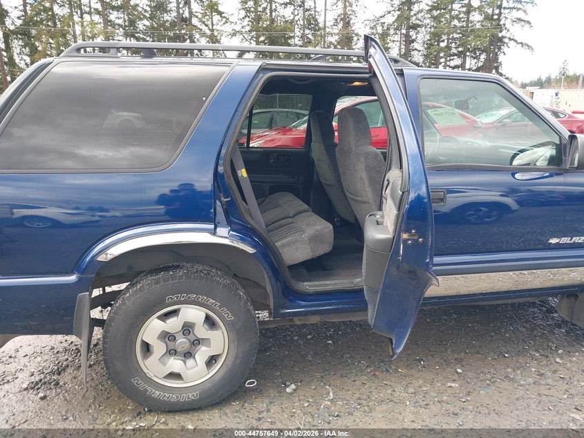 2002 Chevrolet Blazer Ls VIN: 1GNDT13W82K118701 Lot: 44757649