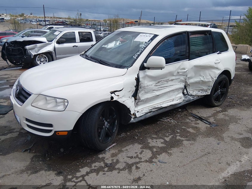 2004 Volkswagen Touareg V8 VIN: WVGEM77L94D043944 Lot: 44757675