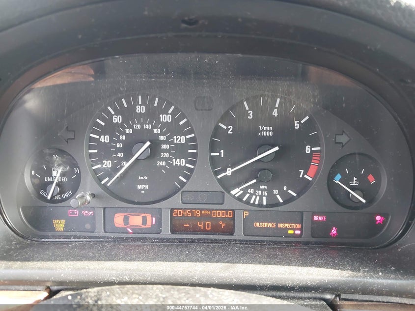 2001 BMW 525Ia VIN: WBADT43451GX21192 Lot: 44757744