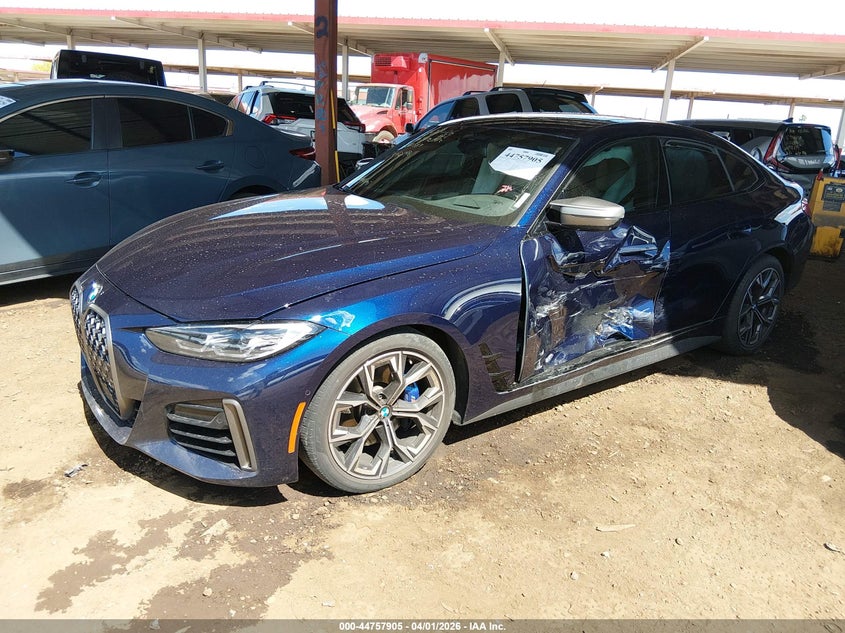 2022 BMW M440I Gran Coupe xDrive VIN: WBA13AW08NFM38792 Lot: 44757905