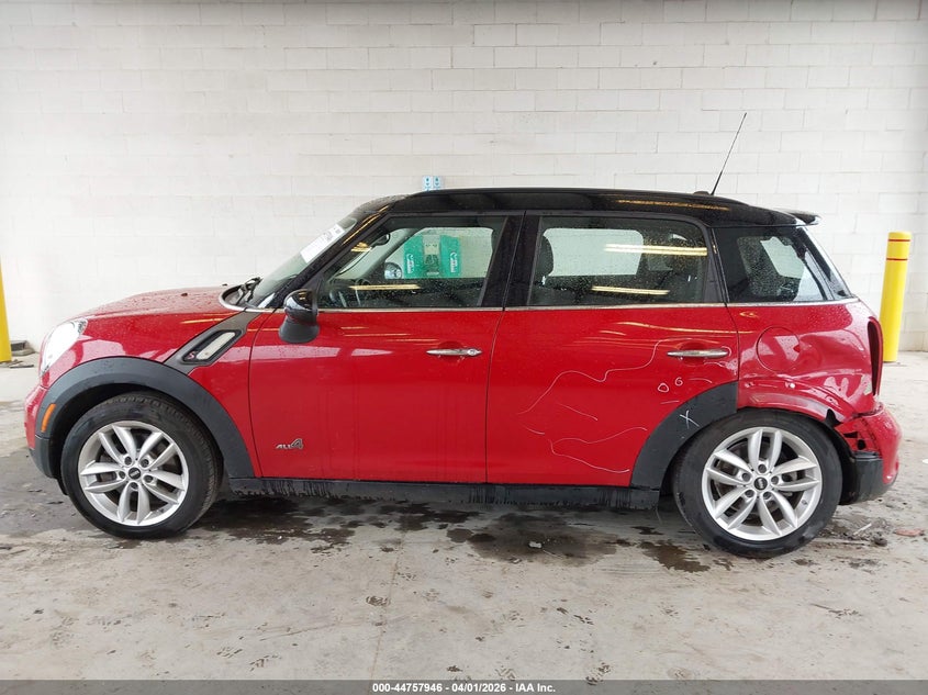 2013 Mini Countryman Cooper S VIN: WMWZC5C58DWP31505 Lot: 44757946