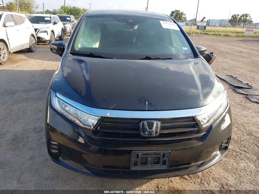 2022 Honda Odyssey Ex-L VIN: 5FNRL6H70NB010703 Lot: 44758076