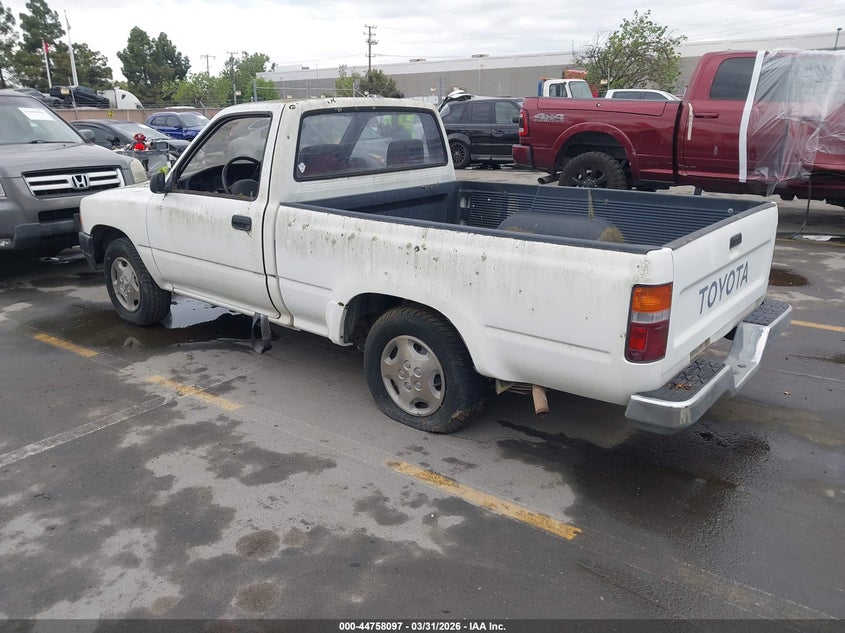 1992 Toyota Pickup 1/2 Ton Sht Wheelbase Dlx