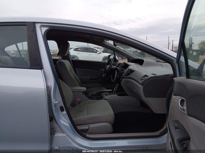 2012 Honda Civic 1.8 Lx blue Lot 111044758137 Vin 19XFB2F51CE014732