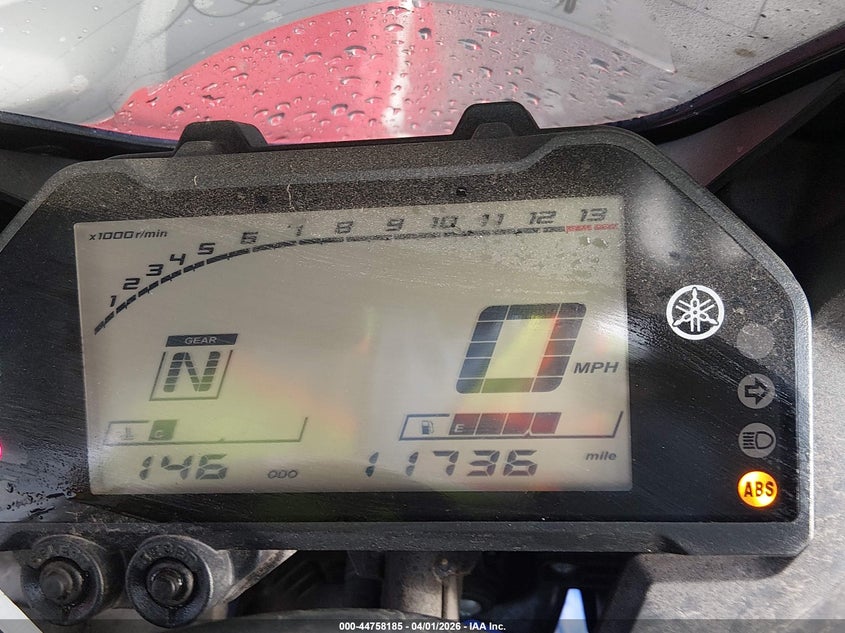 2024 Yamaha Yzfr3 A VIN: MH3RH18Y1RK017943 Lot: 44758185