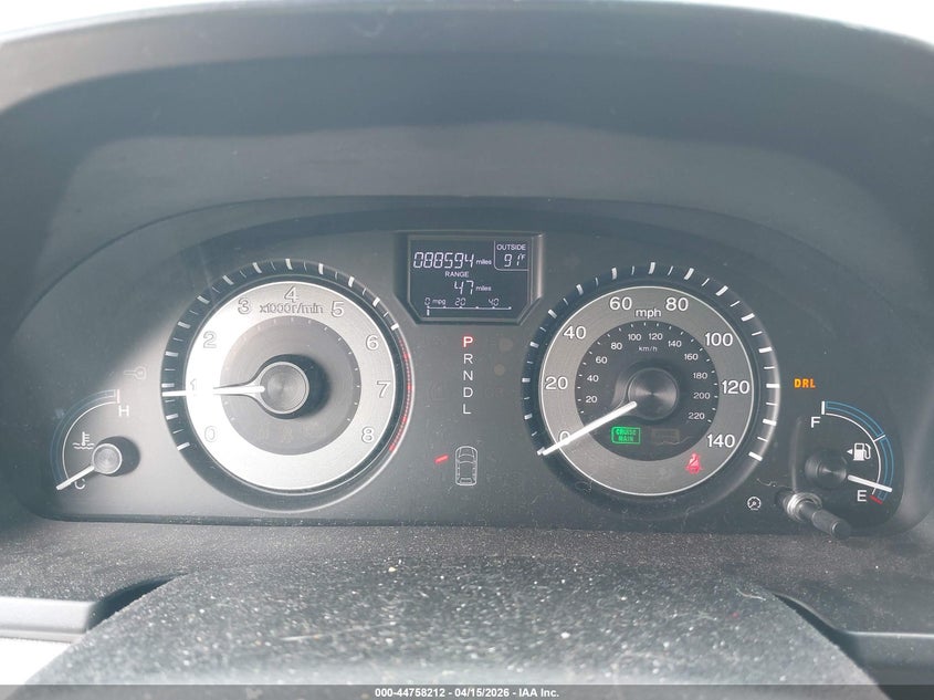 2012 Honda Odyssey Ex-L VIN: 5FNRL5H69CB002310 Lot: 44758212