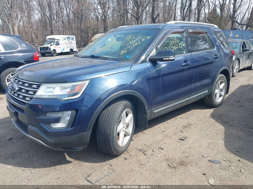 Vin: 1fm5k8d88ggc79872, lot: 45255440, ford explorer xlt 20162