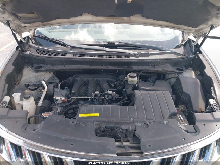 2009 Nissan Murano Sl VIN: JN8AZ18U69W026561 Lot: 44758269
