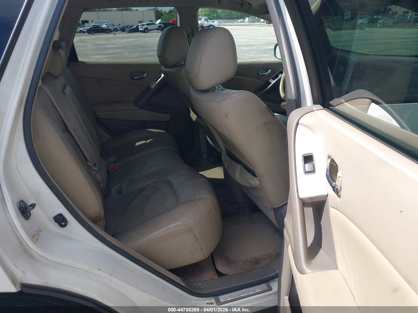 2009 Nissan Murano Sl VIN: JN8AZ18U69W026561 Lot: 44758269