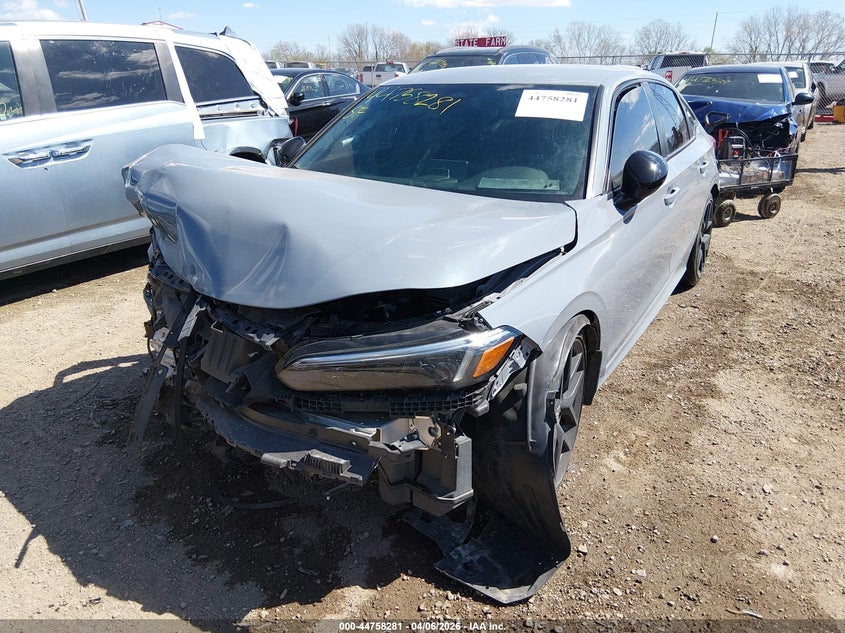 VIN 2HGFE2F58NH593167 2022 HONDA CIVIC SPORT