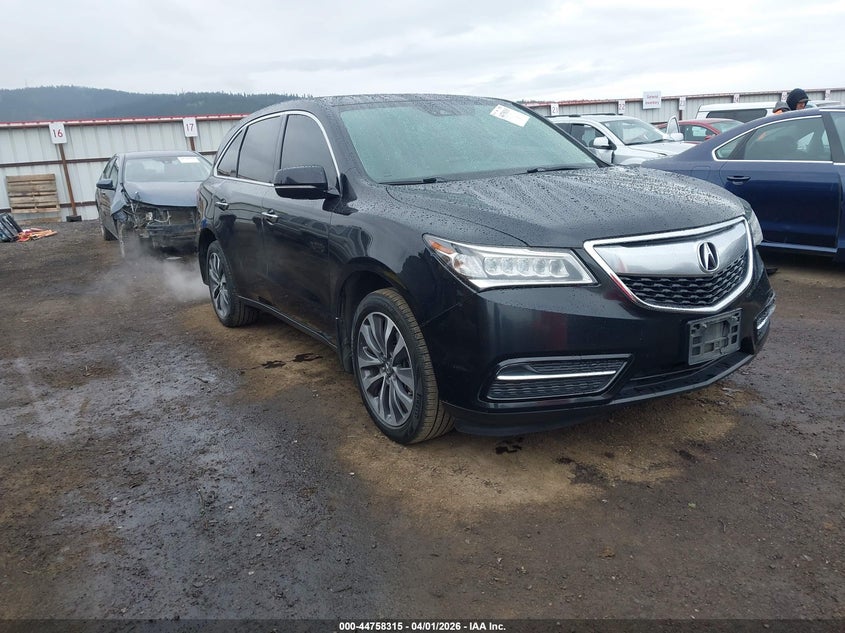 2016 Acura Mdx Technology Acurawatch Plus Packages/Technology Package