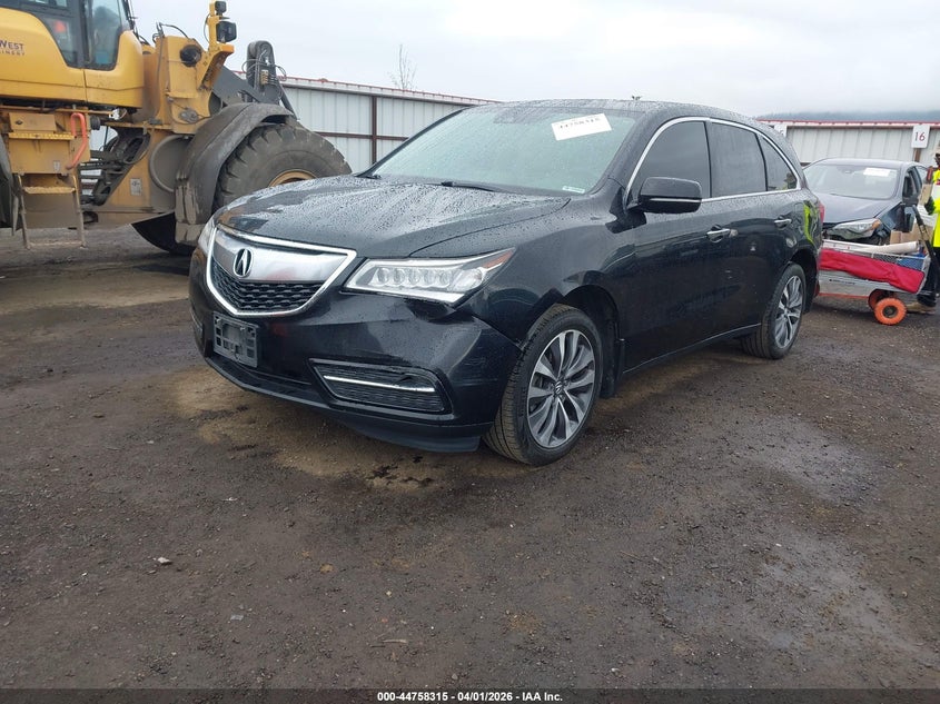 2016 Acura Mdx Technology Acurawatch Plus Packages/Technology Package