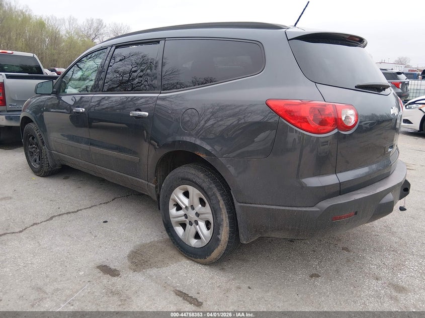 Vin: 1gnkreed2bj375464, lot: 45255548, chevrolet traverse ls 20113