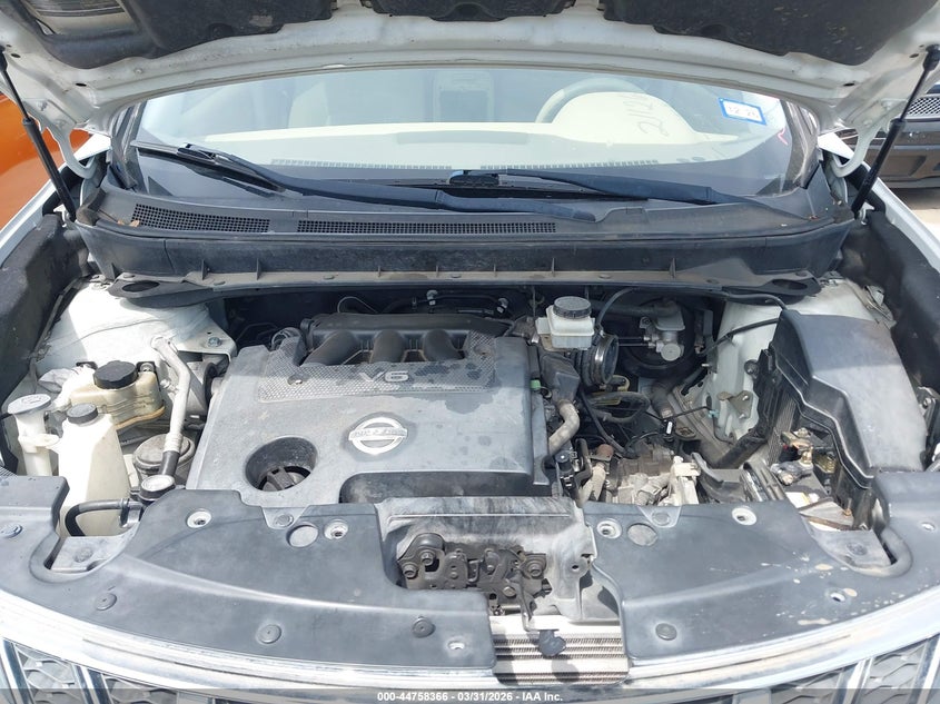 2013 Nissan Murano S VIN: JN8AZ1MU3DW211262 Lot: 44758366