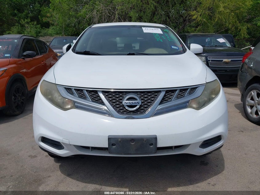 2013 Nissan Murano S VIN: JN8AZ1MU3DW211262 Lot: 44758366