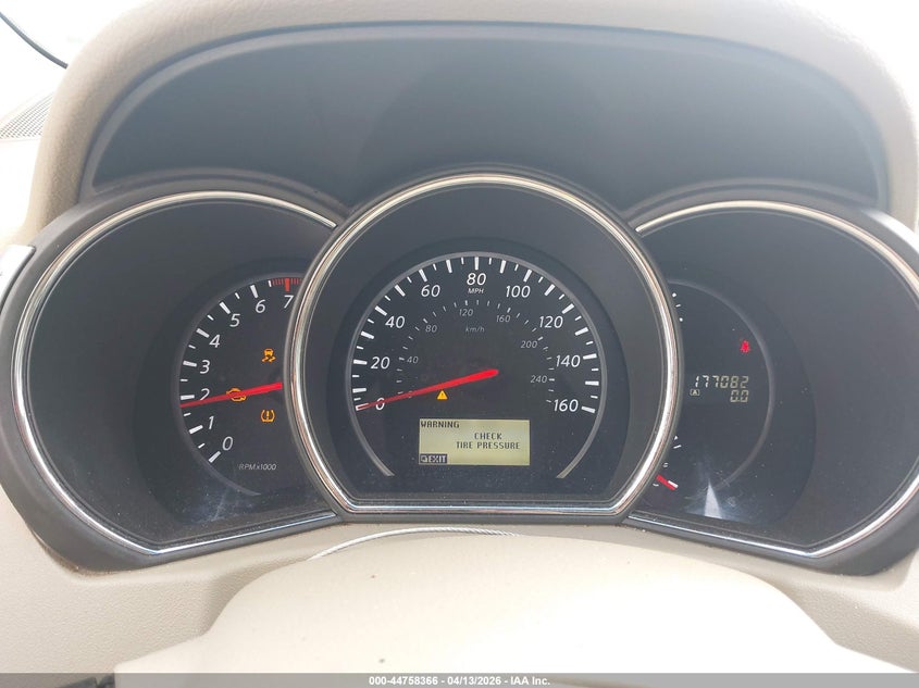 2013 Nissan Murano S VIN: JN8AZ1MU3DW211262 Lot: 44758366