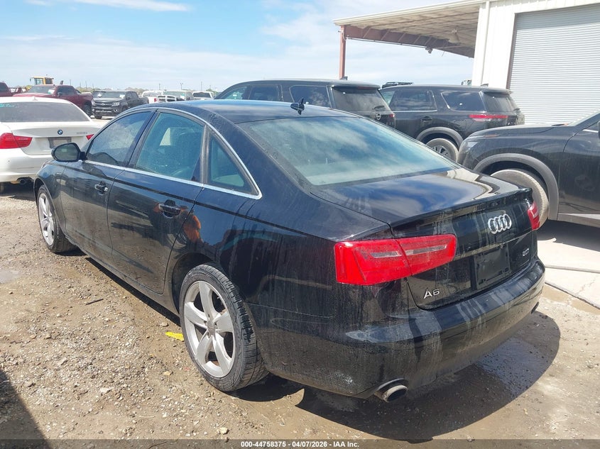 2012 Audi A6 2.0 2.0T Premium Unknown Lot 111044758375 Vin WAUDFAFC8CN154628