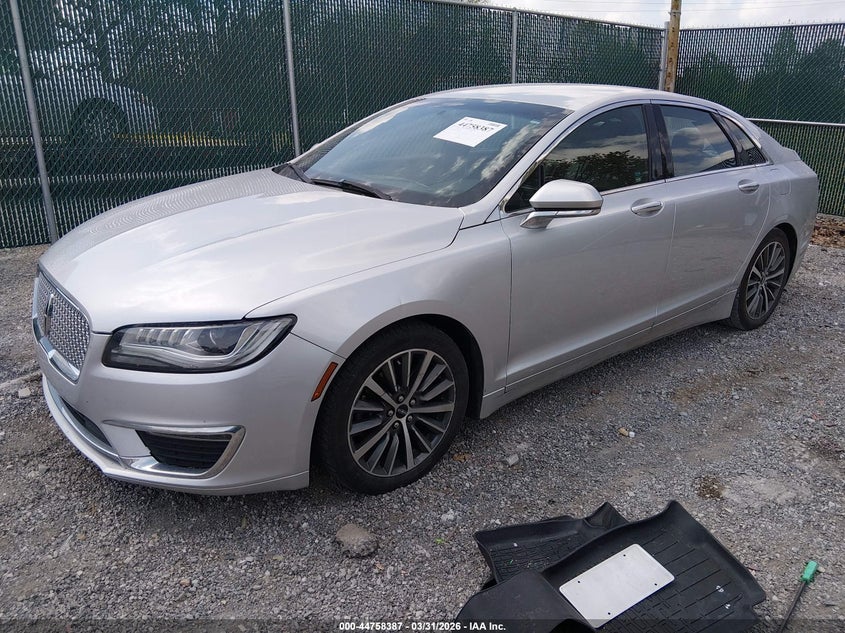 Vin: 3ln6l5a95hr660084, lot: 45255589, lincoln mkz premiere 20172