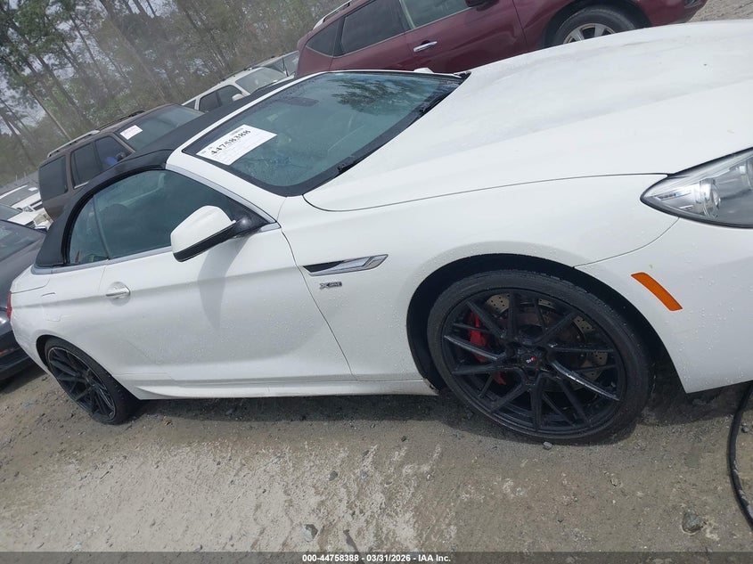 2012 BMW 650I xDrive VIN: WBALZ5C5XCDX64505 Lot: 44758388