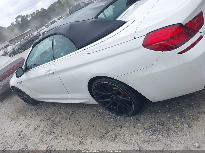 2012 BMW 650I xDrive VIN: WBALZ5C5XCDX64505 Lot: 44758388