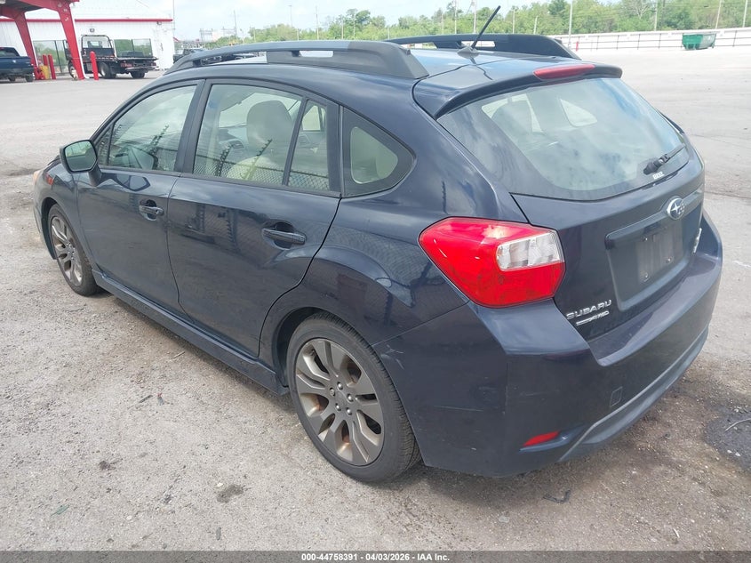 2014 Subaru Impreza 2.0I Sport Premium