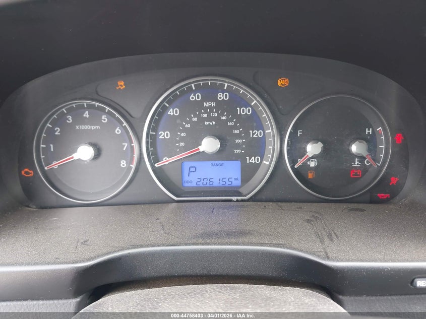 2010 Hyundai Santa Fe Gls VIN: 5NMSG3AB0AH359291 Lot: 44758403