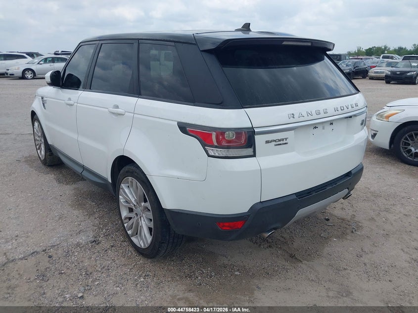 2016 Land Rover Range Rover Sport 3.0L V6 Turbocharged Diesel Hse Td6