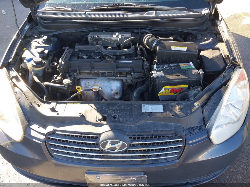 2007 Hyundai Accent Gs VIN: KMHCM36C57U038603 Lot: 44758443