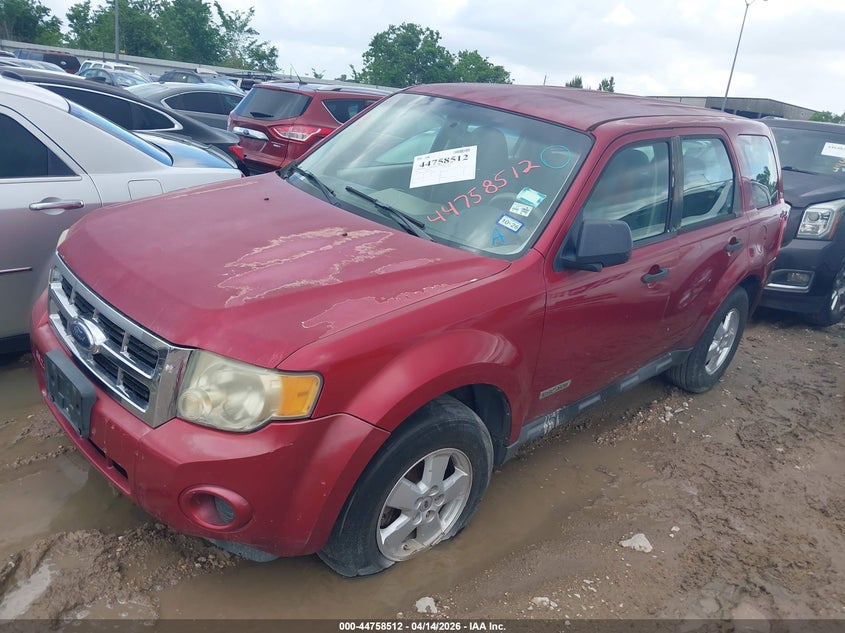 2008 Ford Escape Xls/Xls Manual