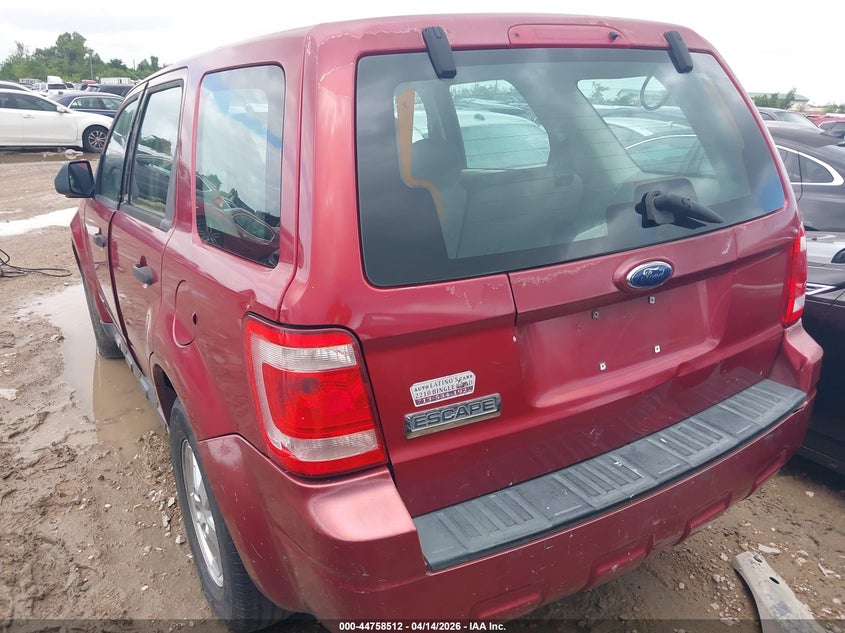 2008 Ford Escape Xls/Xls Manual