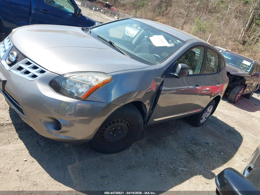 2014 Nissan Rogue 2.5 Select S beige Lot 111044758521 Vin JN8AS5MV9EW201731