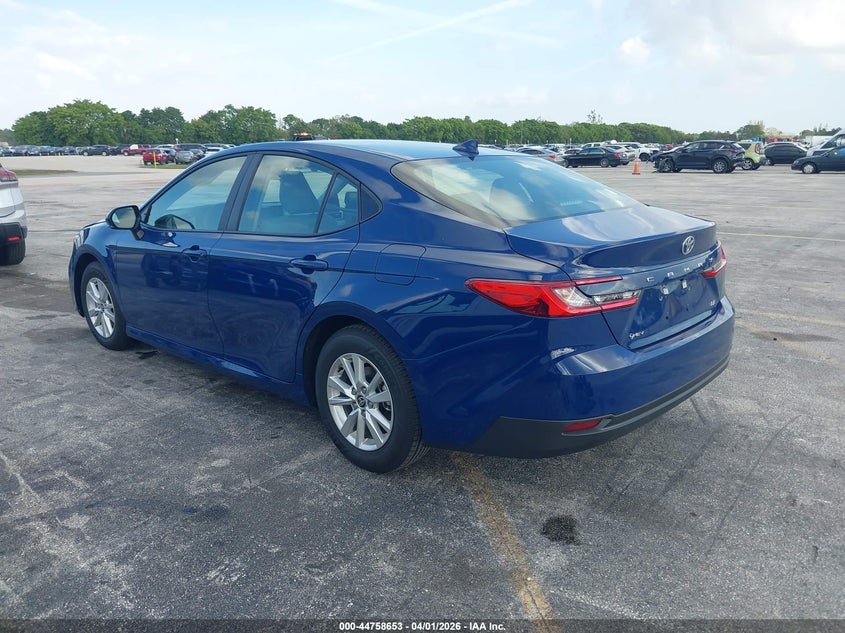 VIN 4T1DAACK7TU228958 2026 TOYOTA CAMRY LE